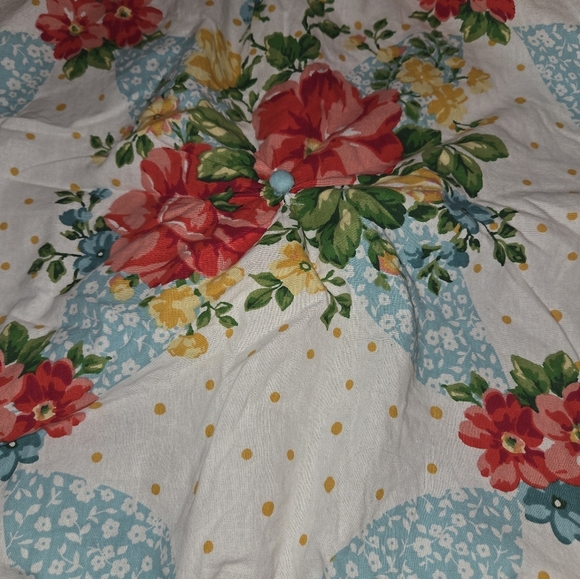 Pioneer Woman Vintage Floral King Pillow Sham - Picture 2 of 6